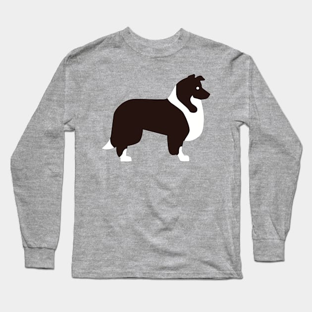 Collie Long Sleeve T-Shirt by Designzz